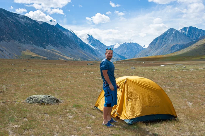 Cycling tour of the Sakhalin people in the Altai Mountains. Part 10 - My, Hike, Camping, Mountain tourism, Altai Republic, Tent, Туристы, Bikepacking, Bike ride, Dji, DJI mini 2, The mountains, Nature, Asia, Longpost, Travel across Russia