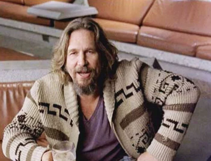 I did it! - My, Needlework without process, Knitting, The Big Lebowski, Cardigan, Longpost