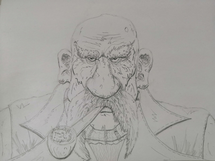 Скетч дворфа