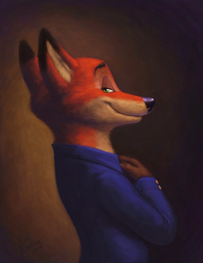 Nicholas Piberius Wilde , Nick Wilde, , , , Furry Art