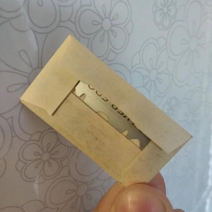 Shaving blades Trig Silver edge. Stainless blade - Blade, Shaving, Classic shaving, Longpost