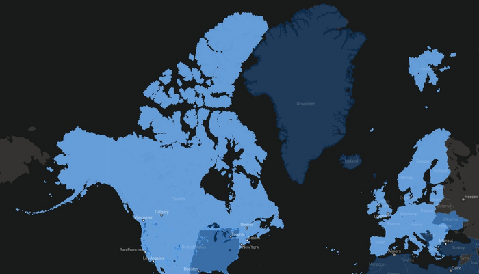 Starlink теперь доступен в Финляндии, а также на всей территории Швеции, Норвегии, Канады и Аляски Технологии, SpaceX, Космонавтика, Космос, Спутники, Starlink, Связь, Интернет, США, Канада, Аляска