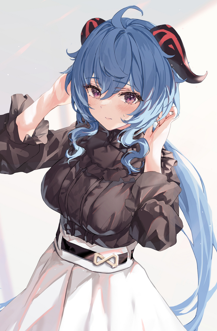  Anime Art, , , Genshin Impact, Ganyu (Genshin Impact)