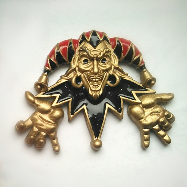 King and Jester Badge - My, King and the Clown, Prince, Prince, Andrey Knyazev, 3D печать, Icon, Logo, 3D printer, Video, Soundless, Longpost, 3D modeling, Needlework without process