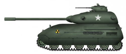 A real nuclear tank. Project TV - Inventions, Technics, Tanks, Military equipment, The science, Story, Armament, Longpost