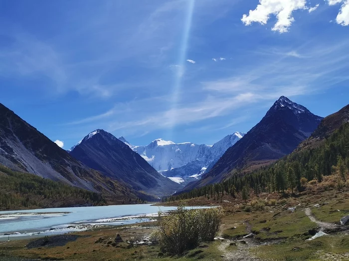 Altai. Beluga. I'll be back - My, Altai Republic, Beluga Whale Mountain, Mountaineering