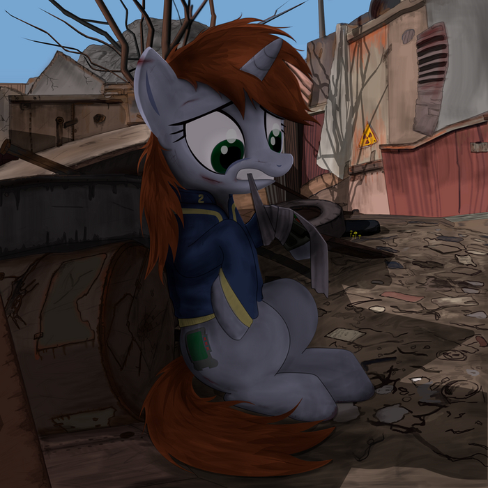   My Little Pony, Littlepip, Fallout: Equestria, , Ponyart