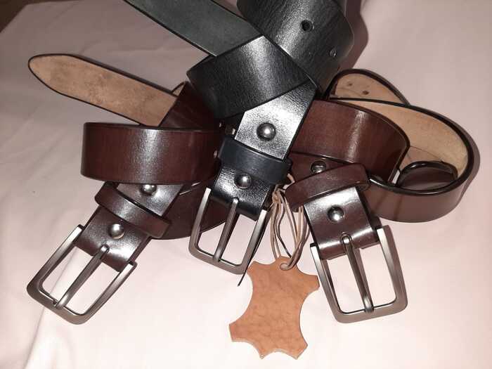 Trouser belts - My, Natural leather, Leather, Accessories, Male, Handmade, Needlework without process, Belt, Longpost, Leather products