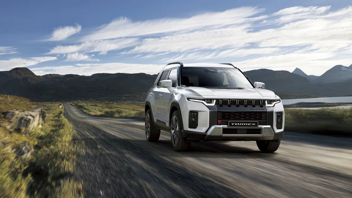 Похожий на Jeep Длиннопост, Кроссовер, Ssangyong, Torres, Авто, Новинки, Фотография