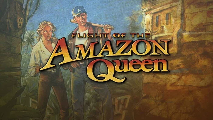 Flight of the Amazon Queen (прохождение без комментариев). Часть VI - Flight of the Amazon Queen, YouTube, Квест, Ретро-Игры, Олдскул, Прохождение, Вспоминая старые игры, Видео, Компьютерные игры