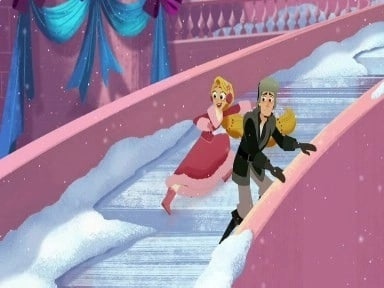 Rapunzel - winter - My, Animated series, Rapunzel, Doll, Needlework without process, Cartoons, Longpost