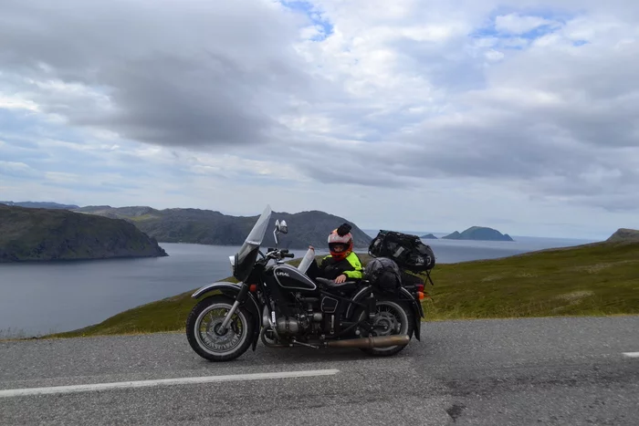 North Cape Symphony for the Urals with sidecar (3) - My, Moto, Norway, Travels, North cape, Happiness, Finland, Туристы, Vacation, Relaxation, Lapland, Tourism, Ural motorcycle, Eames, Oppose, Saidkar, Fjords, Longpost