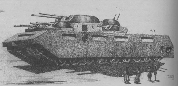 Edward Grotte. Mad Tank Genius - Tanks, Military equipment, Story, The Second World War, Technologies, Longpost, Secret developments