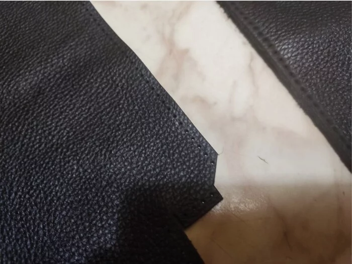 Leather case for GPD Pocket 3 by laser cutting - My, Needlework with process, Leather products, Leather, With your own hands, Gpd, Laser, Case, Video, Longpost, The photo, Laser cutting