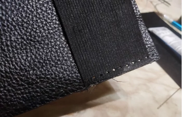 Leather case for GPD Pocket 3 by laser cutting - My, Needlework with process, Leather products, Leather, With your own hands, Gpd, Laser, Case, Video, Longpost, The photo, Laser cutting