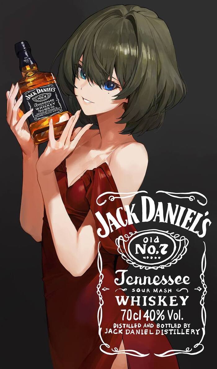   , , , Jack Daniels, Anime Art