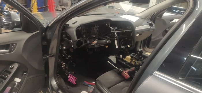 It's cold outside, it's cold in the car, it's time to fix it - My, Car service, Auto, Breaking, Repair, Longpost