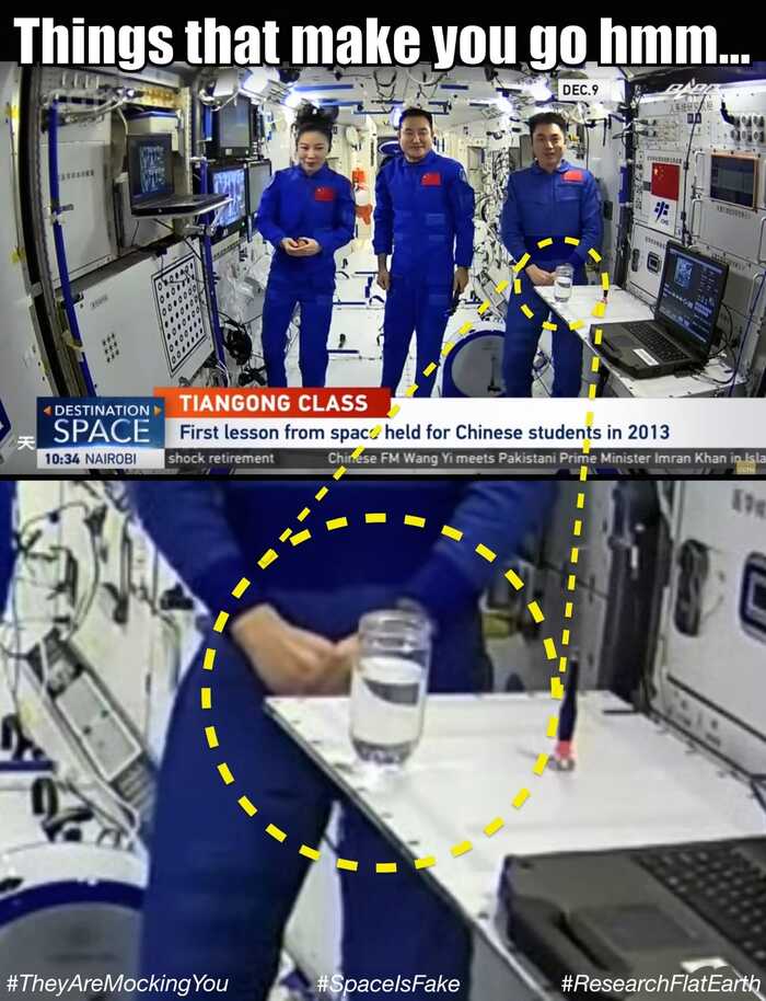 The Chinese continue to produce doubts that the cosmos exists, and the Earth is a ball - Space, China, Tiangong, Flat land, Video, Youtube