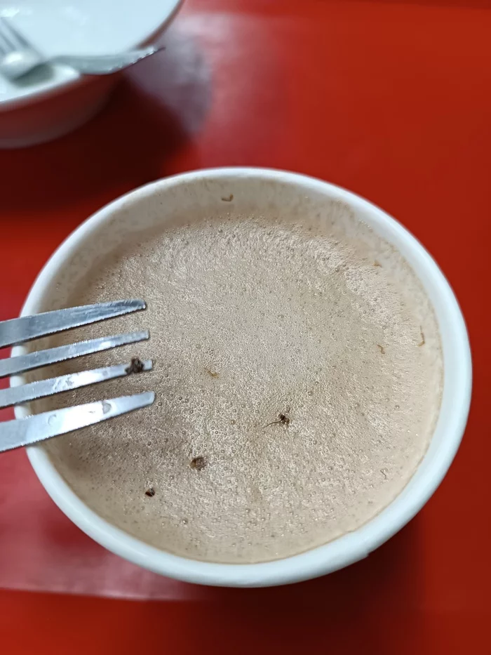 Coffee with protein - Abomination, Coffee machine