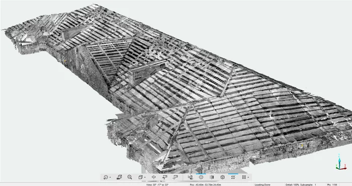 Вам крышка) - Моё, Строительство, Экспертиза, Ремонт, 3D сканер, Крыша, Стропила, Обрешетка, Чердак