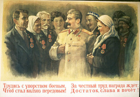 Soviet posters. Stalinian - Poster, Soviet posters, Stalin, Longpost