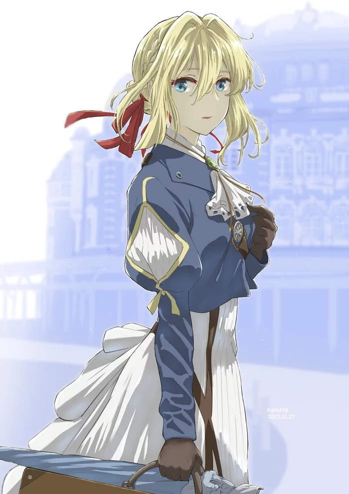 Вайолет Эвергарден - Аниме, Anime Art, Violet Evergarden