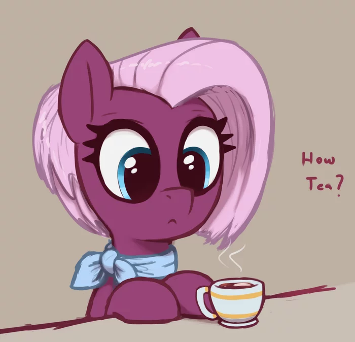 Do you want some tea? - My little pony, Jasmine Leaf, T72b (artist)