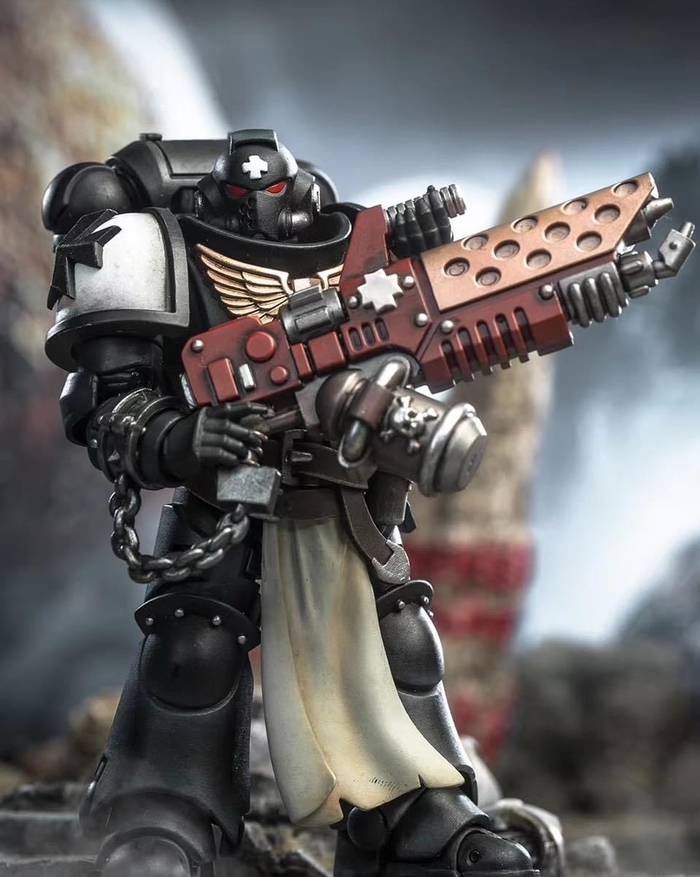 Black templar Warhammer 40k, 1:18, Black Templars, , , Action Figures, 