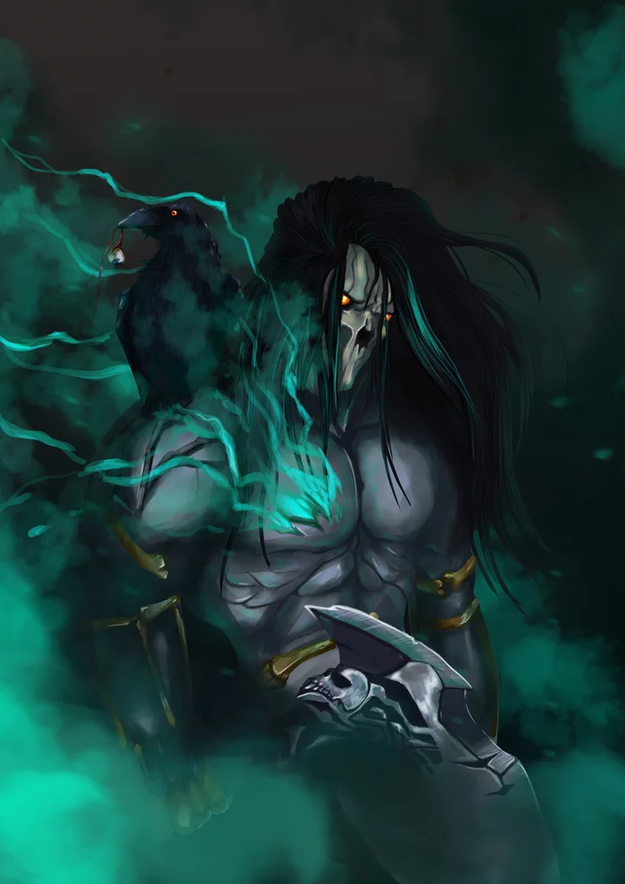 He is Death - My, Darksiders, Death, Negative