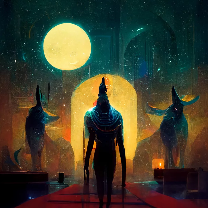 Dancing with God - My, Poems, Poetry, Thoughts, Lyrics, Creation, A life, Writing, Writers, Поэт, Poetry on Peekaboo, Contemporary poetry, Muse, Inspiration, Song, Anubis, God, Egypt, Dancing, Longpost