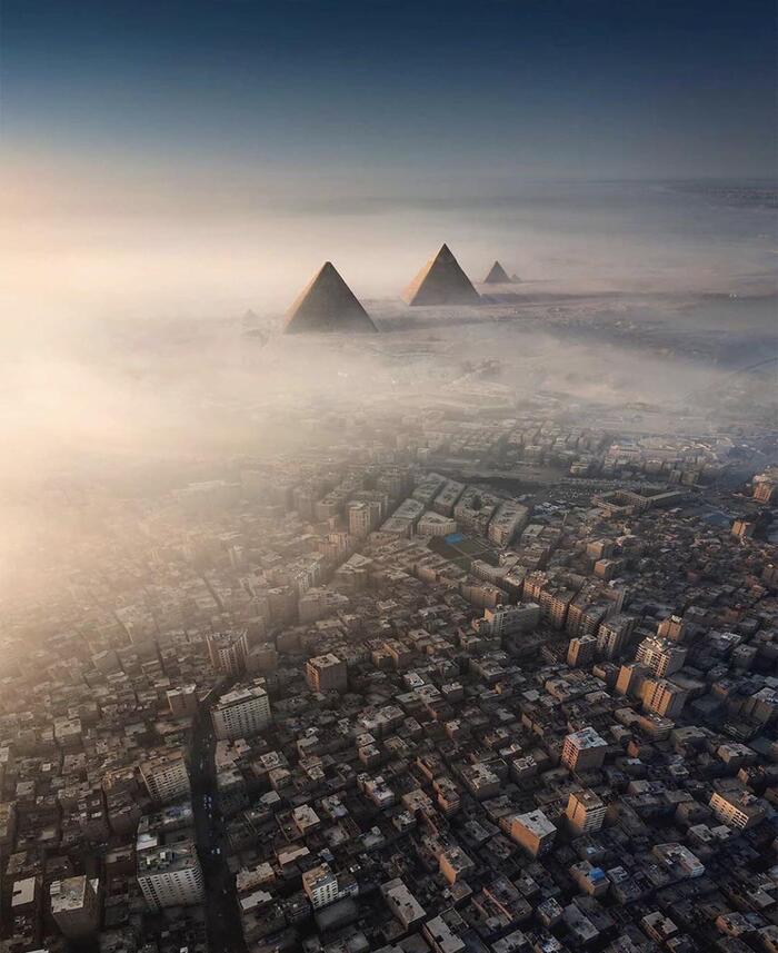 Египетская сила Египет, Город, Каир, Египетские пирамиды, Масштаб, Фотография