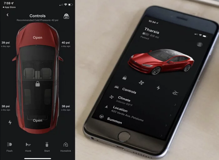 Tesla has added the ability to remotely view the release notes for electric vehicle software updates in the mobile application - Tesla, Firmware, Update, Electric car, Appendix
