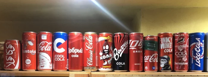 Need more cola! - My, Coca-Cola, Sanctions, Collection