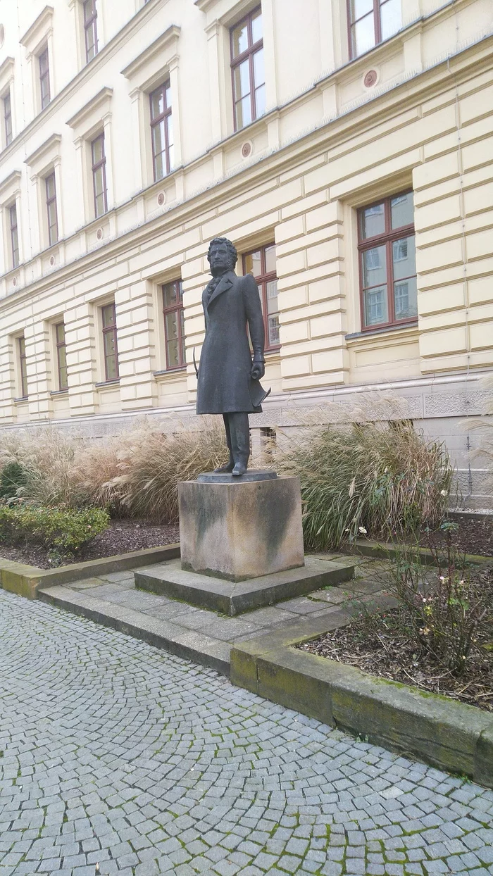 Monument to Pushkin in Germany - My, Alexander Sergeevich Pushkin, Germany, Longpost, The photo