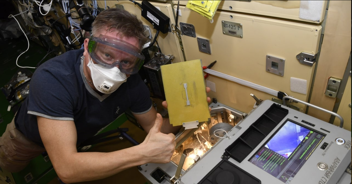 Космические новости 2023. 3d-принтер для МКС. 3д принтер на МКС. Прокопьев космонавт.