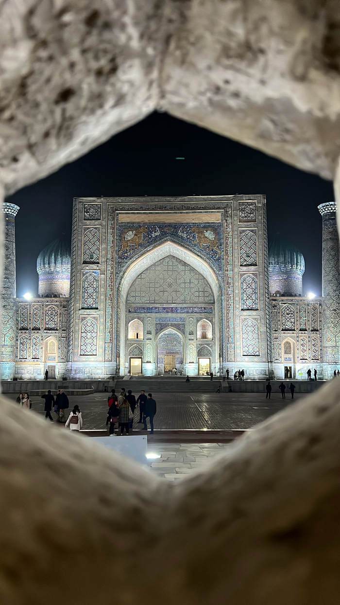 Ночной Самарканд Фотография, Мобильная фотография, Фото на тапок, Начинающий фотограф, Путешествия, Узбекистан