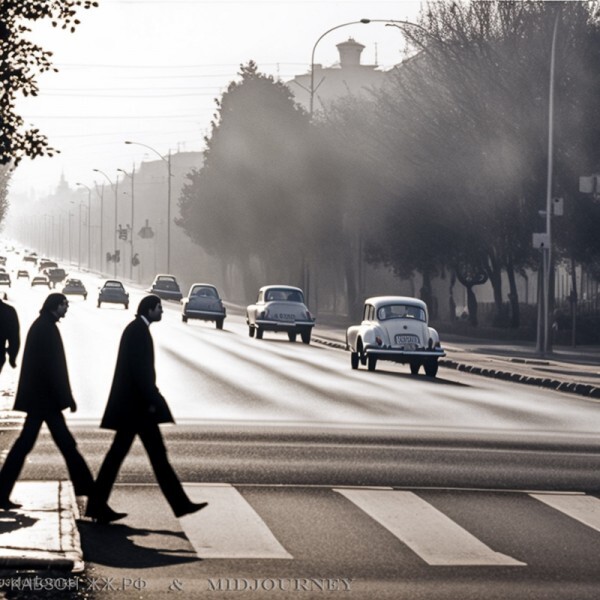 Ufa and the Beatles - My, Ufa, The beatles, Midjourney, Bashkortostan, Fake news