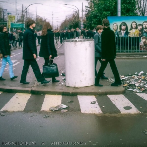 Ufa and the Beatles - My, Ufa, The beatles, Midjourney, Bashkortostan, Fake news