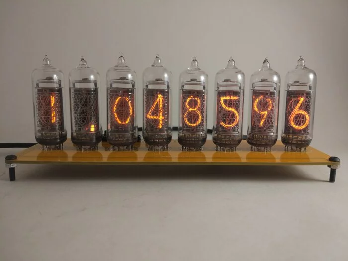 Nixie clock + Divergence meter (версия 2) - Моё, Самоделки, Часы, Электроника, Рукоделие, Nixie clock, Длиннопост