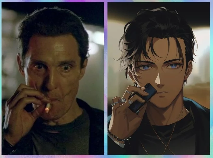 Famous meme personalities according to the new Chinese neural network (link inside) - Neural Networks, Memes, The photo, Art, Anime, Longpost, Neural network Different Dimension Me