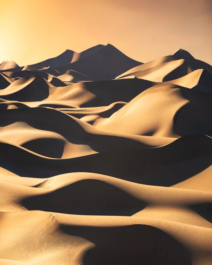 Dunes - The photo, Sand, Dunes, Death Valley, California, USA