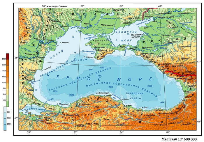 Recently I thought: how did the Black Sea form? - My, Ocean, Water, Black Sea, Crimea, A boat, Sochi, Sevastopol, Longpost, Ship