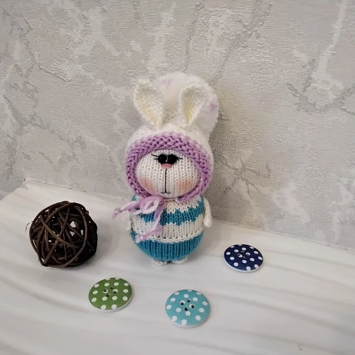 Another small symbol of 2023 - My, Amigurumi, Toys, Collection, Presents, Knitted toys, Needlework without process