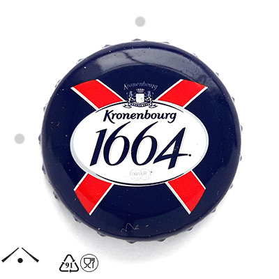 Lid stolen from favorite beer - My, Craft beer, Beer, Fake, Kronenbourg