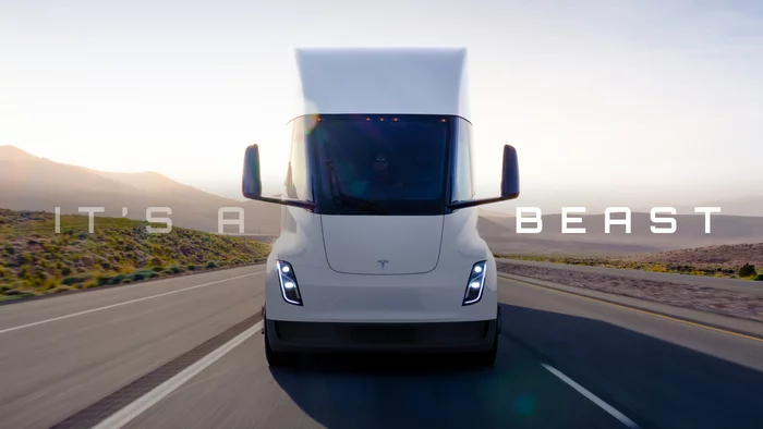 Tesla began deliveries of Semi electric trucks - Technologies, Electric car, Transport, Tesla, Truck, Technics, Presentation, USA, Elon Musk, Video, Soundless, Longpost