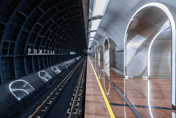 Скоро запуск станции «Рижская» БКЛ. Сейчас она выглядит так Московское метро, Москва, Длиннопост, Большая кольцевая линия, Бкл