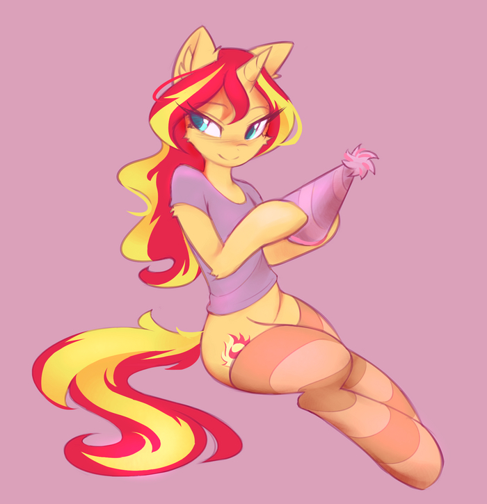    My Little Pony, Ponyart, Fajeh, MLP , Sunset Shimmer, 