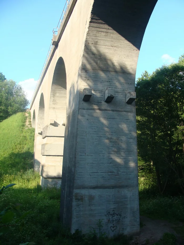 Arched bridges in the hinterlands of Russia - My, Kaliningrad region, Bridge, Railway, Tourism, Novgorod region, Longpost