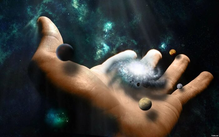 Печать на ладони