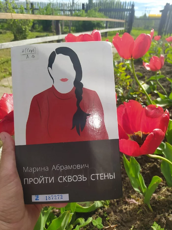 The woman who walks through walls - My, Books, Book Review, Marina Abramovich, Review, Longpost